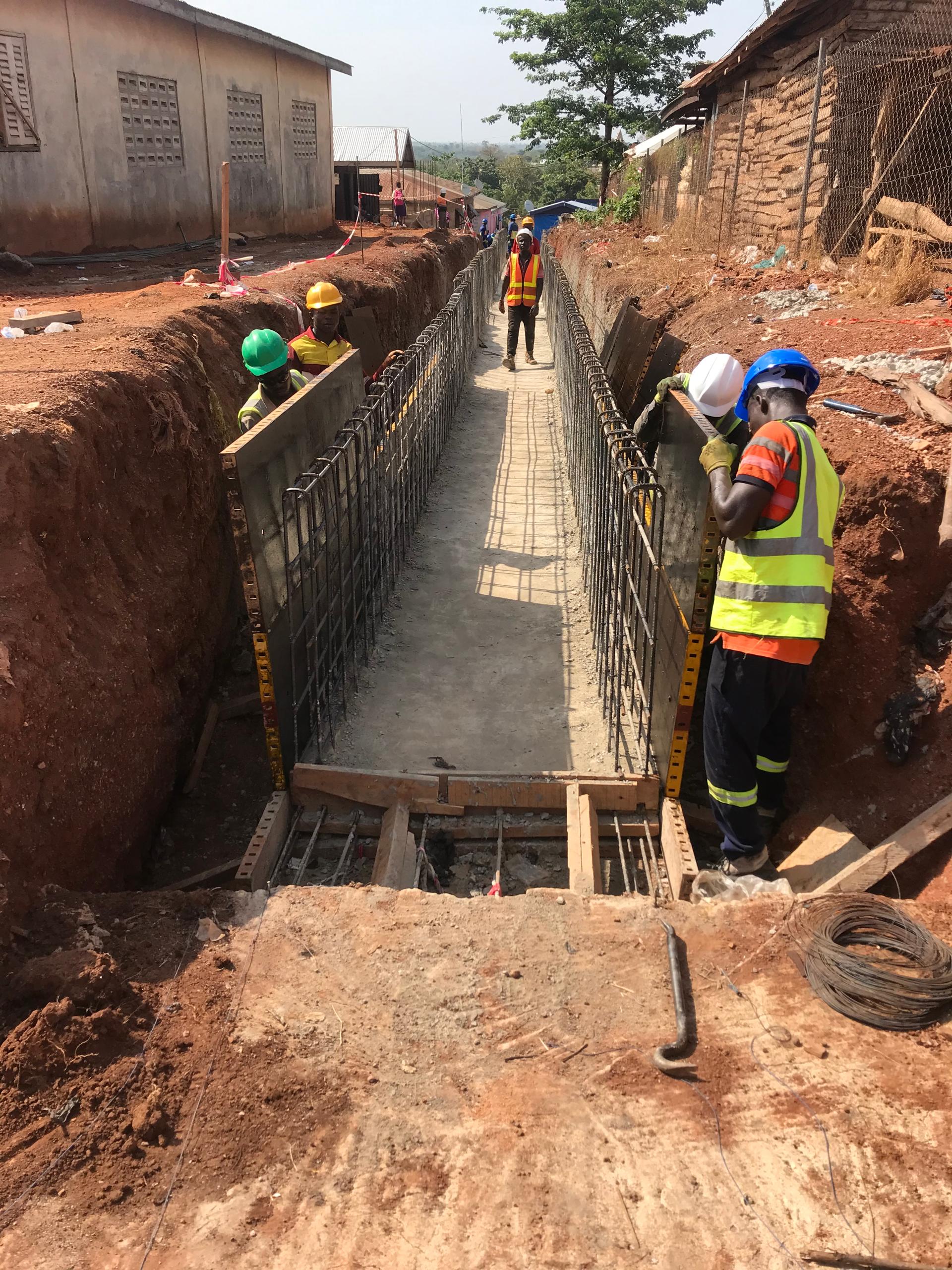 Drainage Infrastructure Sunyani Odumasi